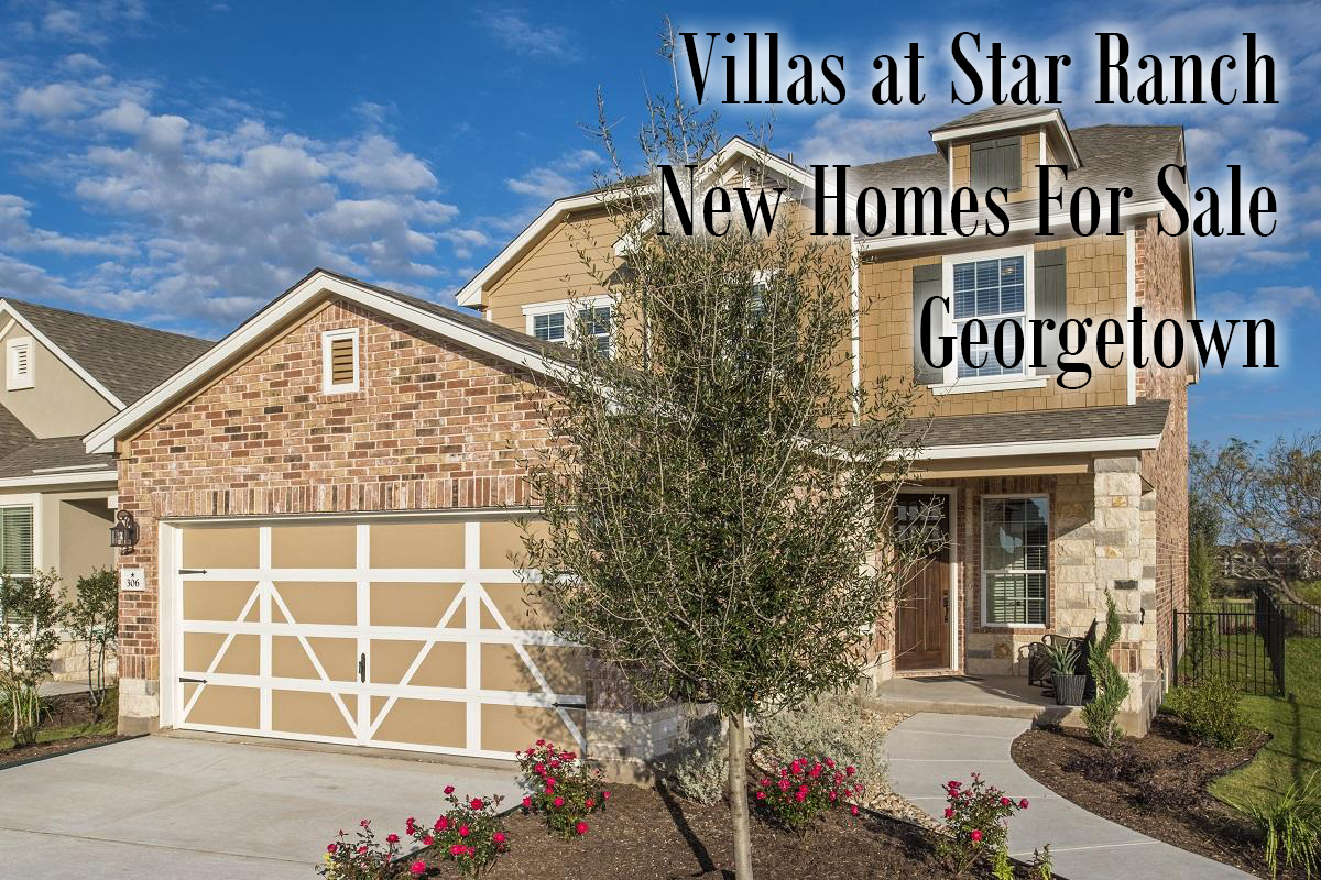 New Homes in Villas at Star Ranch