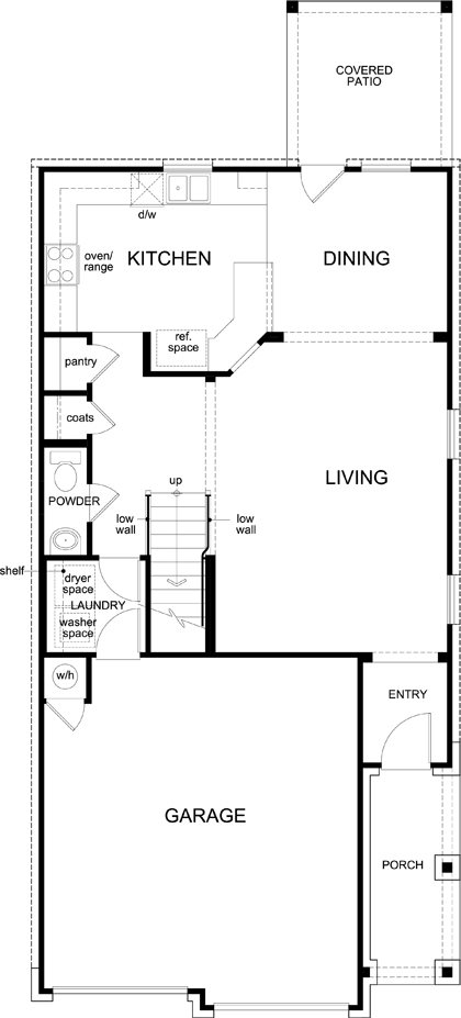 PLAN 1703 New Homes in Buttercup Villas Cedar Park
