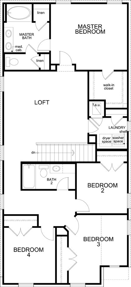 PLAN 2191 New Homes in Buttercup Villas Cedar Park