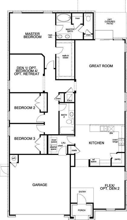 New Homes in The Lakes Mason Hills Leander